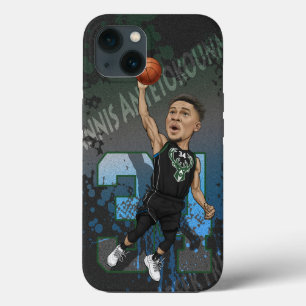 ジャンニアンテトクンポ風刺画 iPhone 13ケース