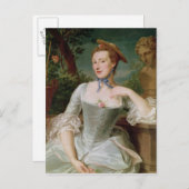 ジャンヌアントワネットポアソンマーキスデポンパドール ポストカード (正面/裏面)