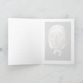 ジャンヌジュガン引用文グリーティングカード カード (内部)