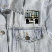 ジャンヌダルクの乗馬の彫像 缶バッジ (インサイチュ)