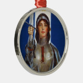ジャンヌダルクの第1次世界大戦の買物戦争のセービングのスタンプ メタルオーナメント (右)