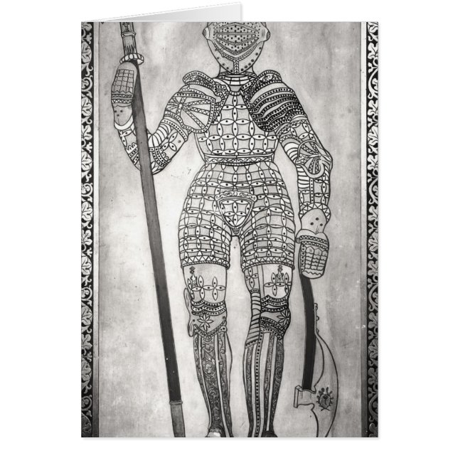 ジャンヌダルクの装甲を描写するプラク (正面)