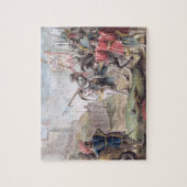 ジャンヌダルク(1412-31年)は去るために英語を発注します ジグソーパズル (縦)