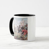 ジャンヌダルク(1412-31年)は去るために英語を発注します マグカップ (正面左)