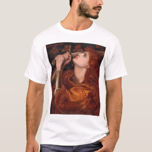 ジャンヌダルク、DanteガブリエルRossetti著c. 1882年 Tシャツ