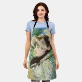 ジャンヌ春エドアルドマネ エプロン (着用した状態)