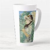 ジャンヌ春エドアルドマネ カフェラテマグ (右アングル)
