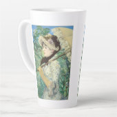 ジャンヌ春エドアルドマネ カフェラテマグ (左アングル)