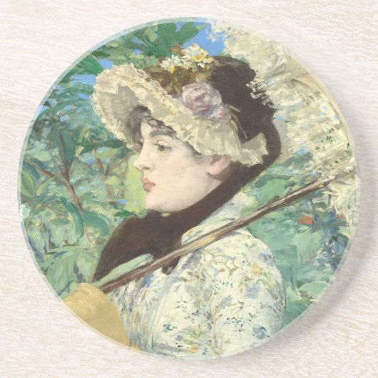 ジャンヌ春エドアルドマネ コースター (正面)