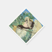 ジャンヌ春エドアルドマネ スタンダードカクテルナプキン (角)