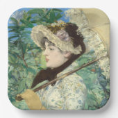 ジャンヌ春エドアルドマネ ペーパープレート (正面)