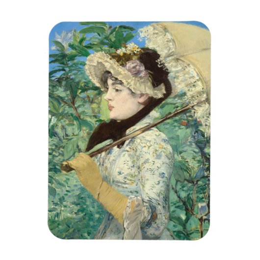 ジャンヌ春エドアルドマネ マグネット (縦)