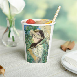 ジャンヌ春エドアルドマネ 紙コップ