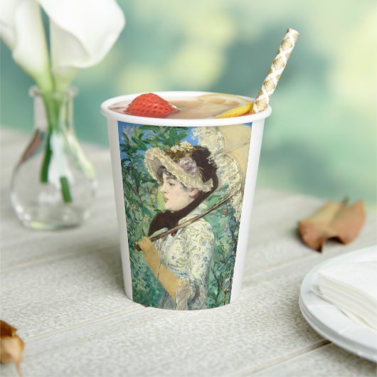 ジャンヌ春エドアルドマネ 紙コップ (インサイチュ)