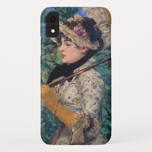 ジャンヌ春バイエドゥアルマネ Case-Mate iPhoneケース (裏面)