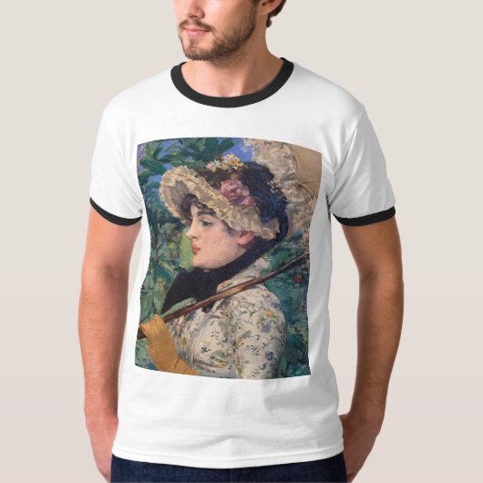 ジャンヌ春バイエドゥアルマネ Tシャツ (正面)