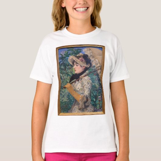 ジャンヌ春バイエドゥアルマネ Tシャツ (正面)