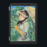 ジャンヌ春、有名なエドアール絵画ド・マネ iPad MINIカバー<br><div class="desc">エドアードマネの有名なポートレート絵画ズ、ジャンヌ春、1881年</div>