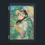 ジャンヌ春、有名なエドアール絵画ド・マネ iPad MINIカバー<br><div class="desc">エドアードマネの有名なポートレート絵画ズ、ジャンヌ春、1881年</div>