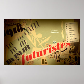 ジャンヌ語:フチュリステス ポスター