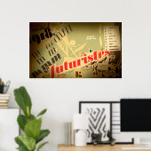 ジャンヌ語:フチュリステス ポスター (ホームオフィス)