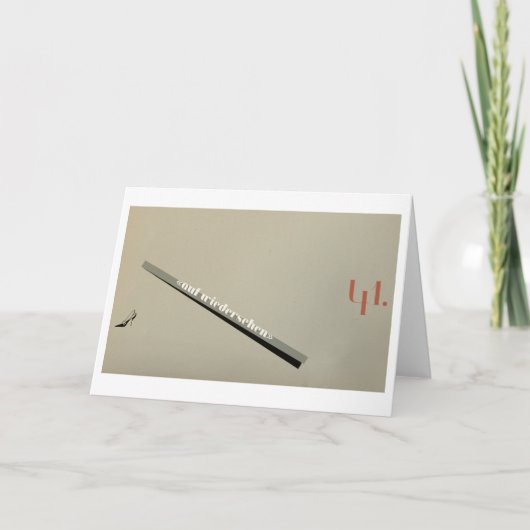 ジャンヌ：オーフ・ウィーダーセエン ノートカード (正面)