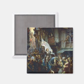 ジャンヌ・ダルクがオルレアンに入る マグネット (正面/裏面)