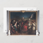 ジャンヌ・ダルクのオルレアンへの侵入 ポストカード (正面/裏面)