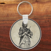 ジャンヌ・ダルク キーホルダー (正面)