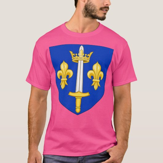 ジャンヌ・ダルク・コート・オブ・アームズ Tシャツ (正面)