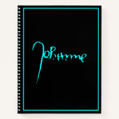 ジャンヌ・ダルク・サン・ジョアン・ハイリージュ・ヨハンナ署名 ノートブック (正面)