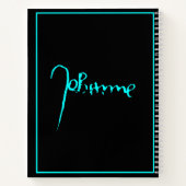 ジャンヌ・ダルク・サン・ジョアン・ハイリージュ・ヨハンナ署名 ノートブック (裏面)