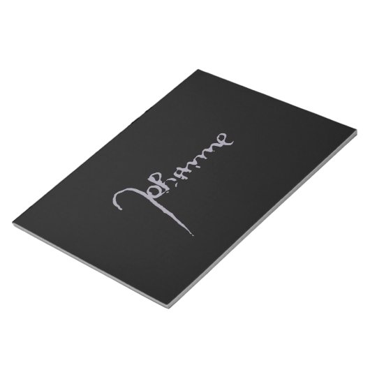 ジャンヌ・ダルク セントジョアン ヘイリゲヨハンナ サイン ノートパッド (アングル)