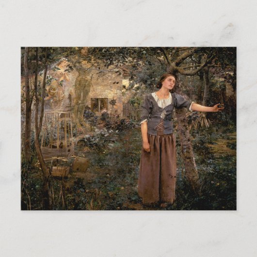 ジャンヌ・ダルク ポストカード (正面)