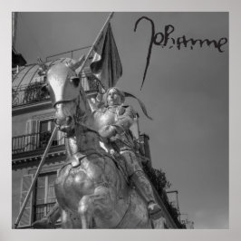 ジャンヌ・ダルク・ヨハンナ・フォン・オルレアンエマニュエル・フレミエ ポスター