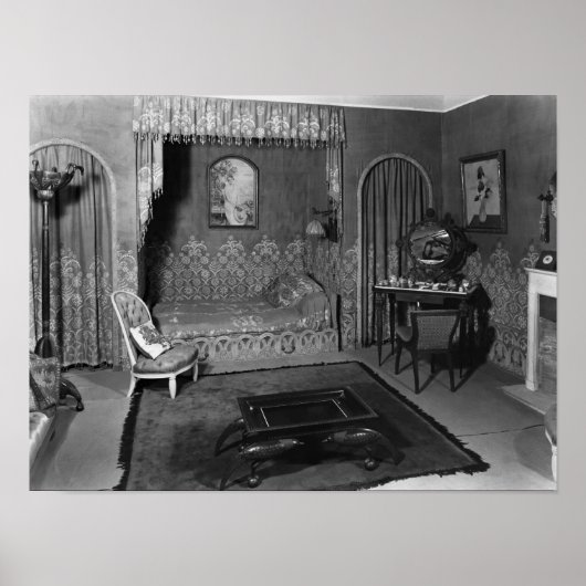 ジャンヌ・ランヴィンに属する寝室c.1920-25 ポスター (正面)