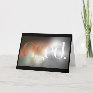 ジャンヌ:古い ノートカード