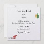 ジャンバラヤ - カジュン料理のご招待！ 招待状 (裏面)