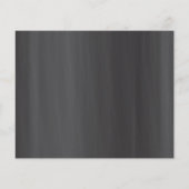 ジャンバースデーパーティーカラーオンチョークバジェット招待状 (裏面)