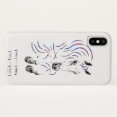ジャンパスタイリッシュー馬 Case-Mate iPhoneケース (裏面(横))