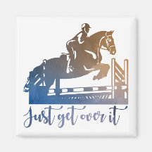 ジャンパーが乗り越える