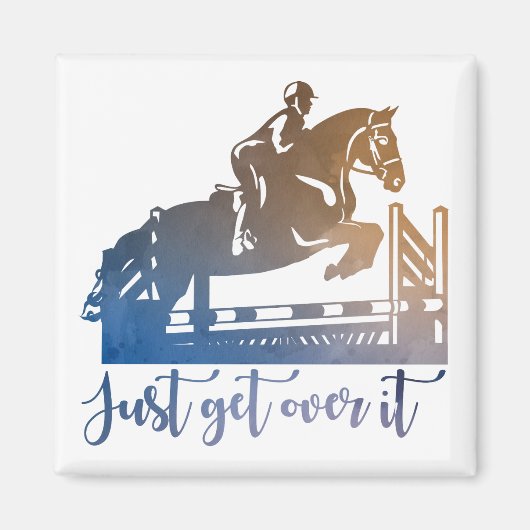 ジャンパーが乗り越える マグネット (正面)