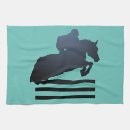 ジャンパーで障害物をクリアする キッチンタオル