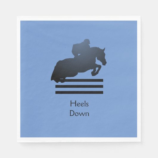 ジャンパーで障害物をクリアする。 スタンダードランチョンナプキン (正面)