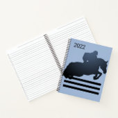 ジャンパーで障害物をクリアする ノートブック (内部)