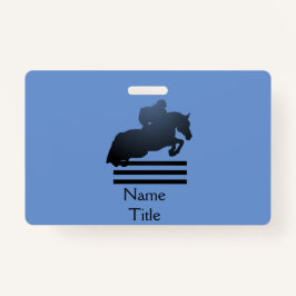 ジャンパーで障害物をクリアする。 バッジ