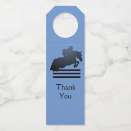 ジャンパーで障害物をクリアする。 ボトルネックタグ