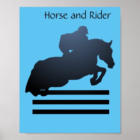 ジャンパーで障害物をクリアする。 ポスター (正面)