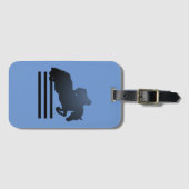 ジャンパーで障害物をクリアする。 ラゲッジタグ (正面横)