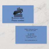 ジャンパーで障害物をクリアする。 名刺 (正面/裏面)